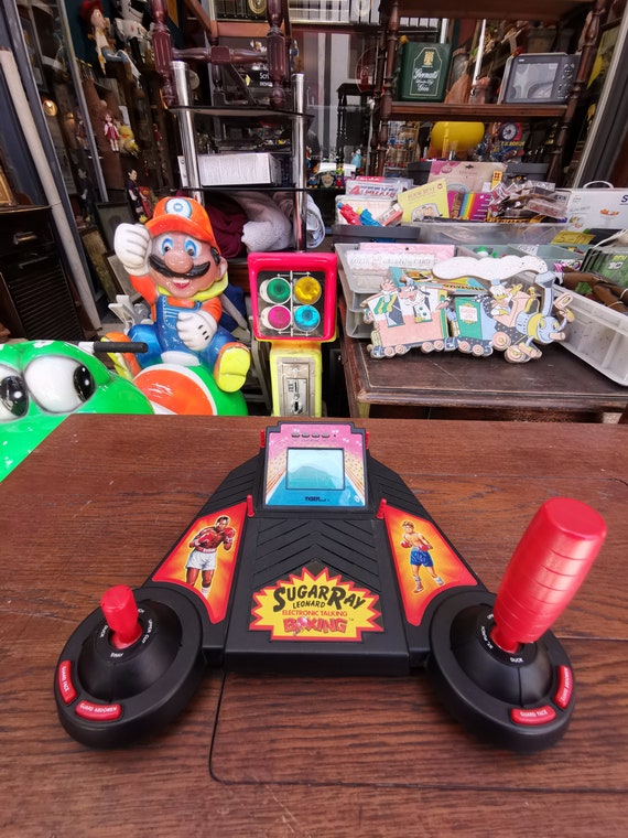 Sugar Ray Leonard Electronic Talking Boxing LCD Handheld Game