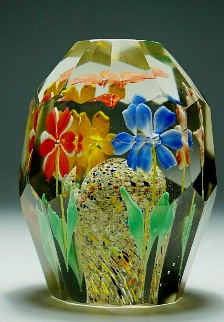 Antique Vintage Cut Glass Decorative Presse Papier/paperweight Etsy