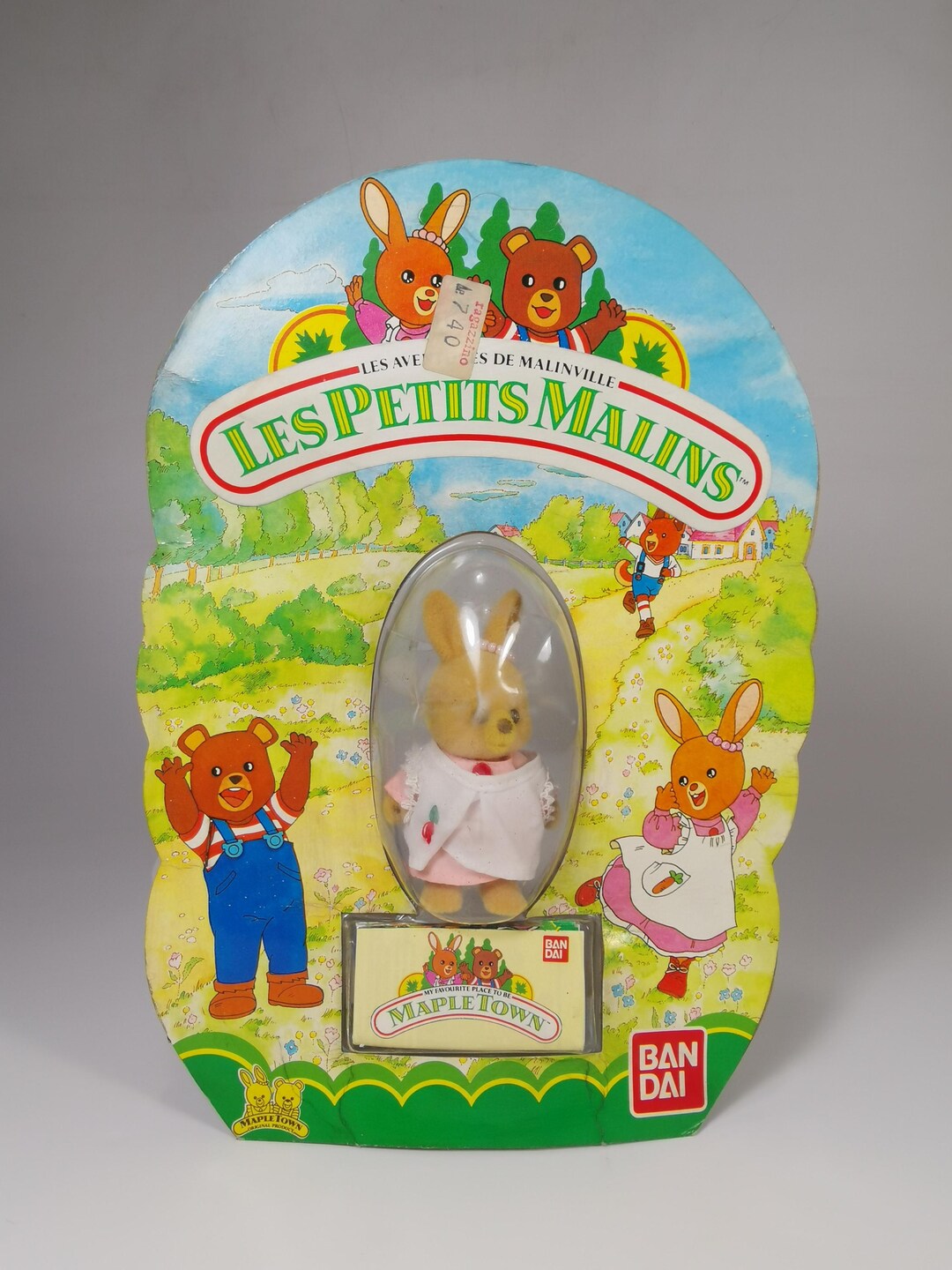 Rare Vintage Bandai Maple Town Patty Rabbit Figure Les Petits