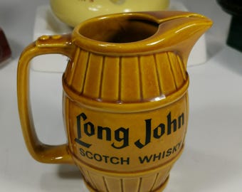「Long John Scotch Whisky」ヴィンテージ・ウォータージャグ Vintage Long John Scotch Whisky Water Jug-advertising Water Jug