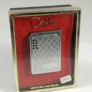 Colibri Molectric Electronic Lighter-Tobacco Tobacciana Cigarette Lighter w/Design(Not Tested)