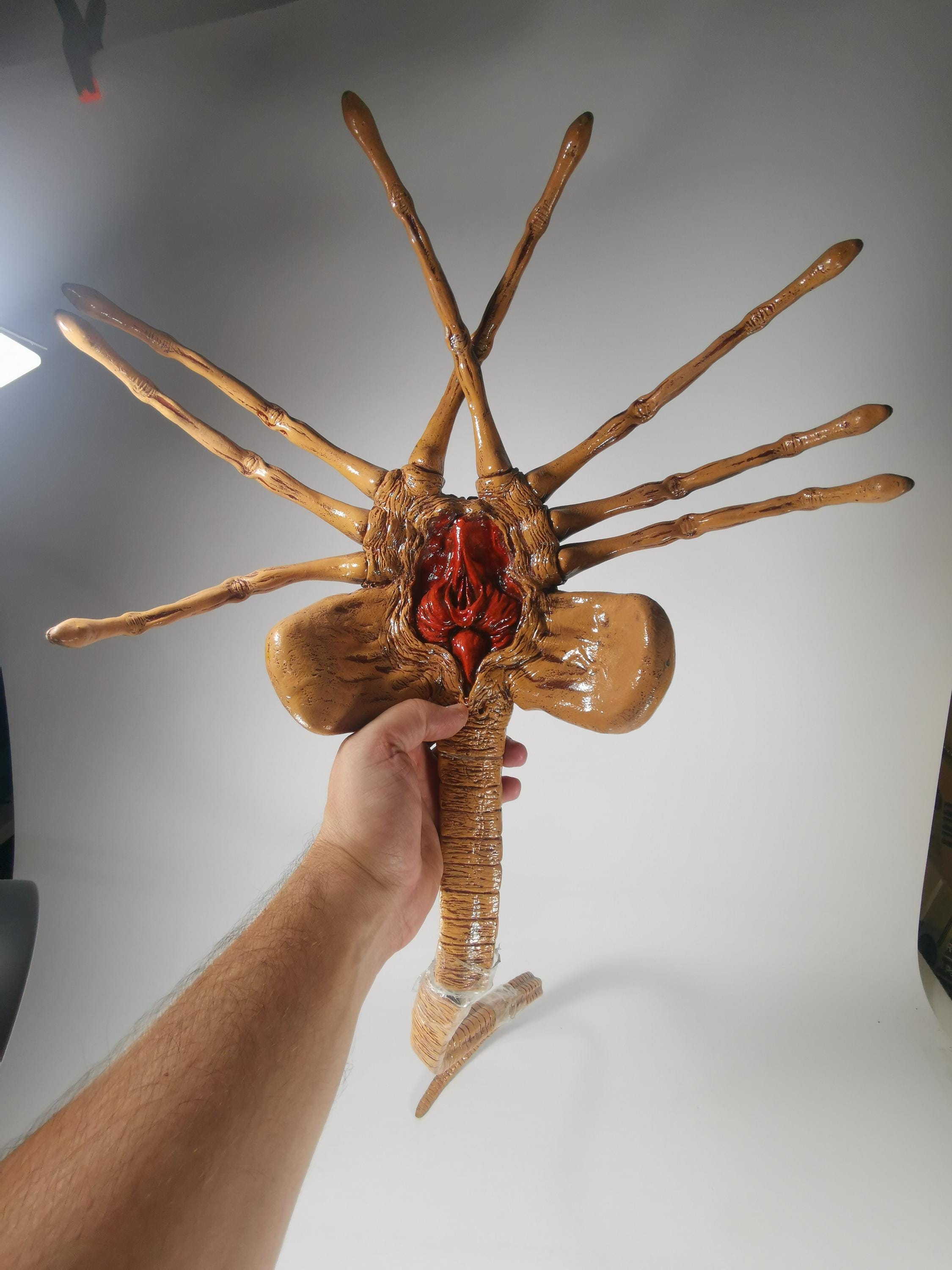 実物大エイリアンフェイスハガーレプリカヴィンテージディテールモデル