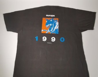 Rolling Stones Band Tongue Europe T-shirt 1990 Musidor B.V.