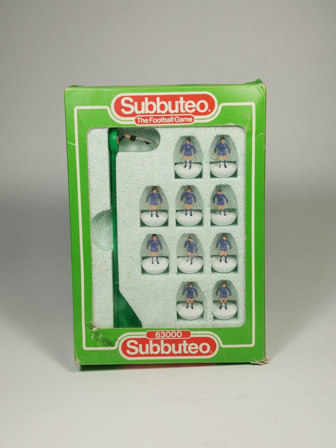 Vintage 63000 Subbuteo Table Soccer Team Ref. 490 Fiorentina Toulouse ...