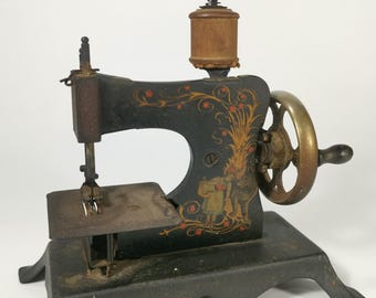 ♡ はなはな様御専用　SINGER社　トイミシン　黒　SEWHANDY BOX付 ♡ はなはな様御専用 SINGER社 トイミシン 黒 SEWHANDY BOX付 1920s