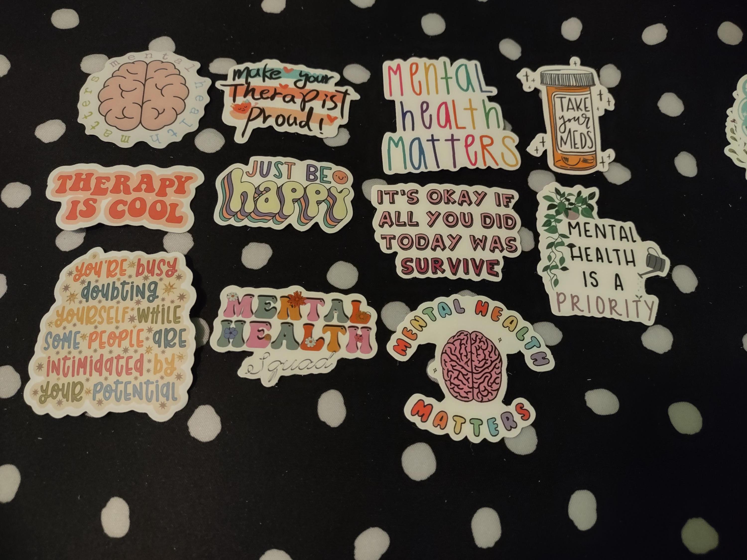 Mental Health Stickers | Mental Health Matters Stickers | Mental Health ...