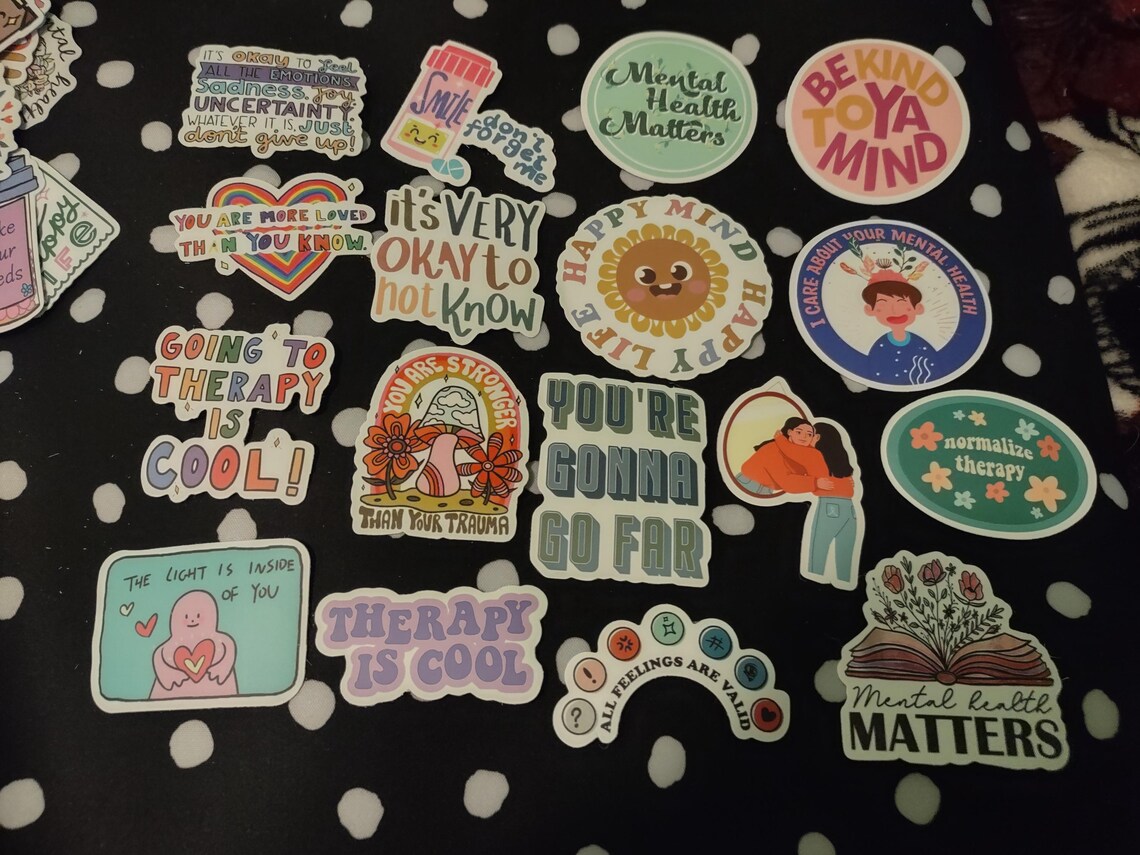 Mental Health Stickers | Mental Health Matters Stickers | Mental Health ...