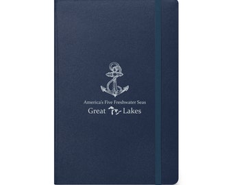 Official Great Lakes Notebook - America's Freshwater Seas Great Lakes Hardcover bound notebook