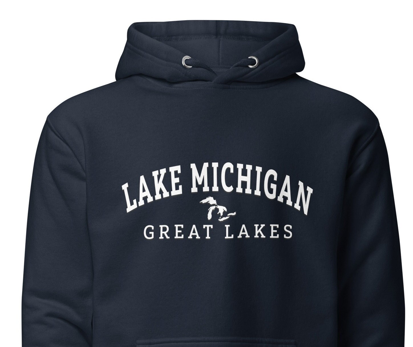TODDLER NAVY DOOR COUNTY LAKE MICHIGAN SWEATSHIRT main image 1