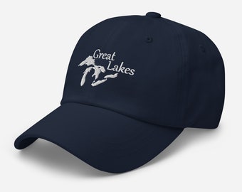 Officieel Great Lakes Dad Hat Great Lake Michigan Pet Great Lakes Dad Pet Great Lakes pet