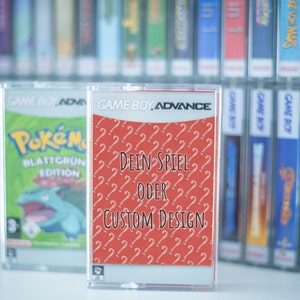 Nintendo Gameboy Advance - Cartridge Retro-Kassette (Custom)