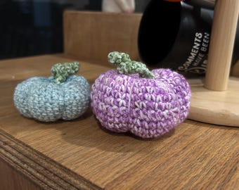 Handmade Crocheted Pumpkin Decor