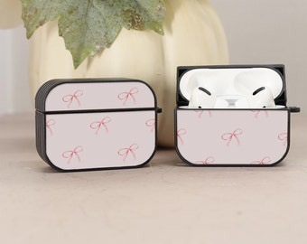 Coquette AirPod case, Cute Pink Bow AirPod Pro case, Pink Bow AirPod 3rd gen case, Cute AirPod case, Accessories