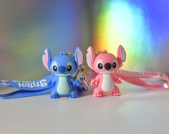 Lilo & Stitch 3D Character Keychains