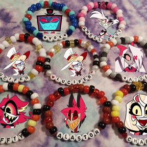 Hazbin hotel valentino bracelet - Etsy 日本