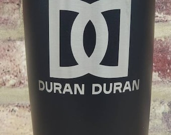 Duran Duran Tailgate Laser Engraved Insulated Laser Engraved Tumber