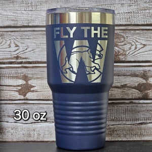 Chicago Cubs Engraved Insulated Laser Engraved Tumber
