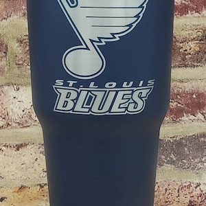 St. Louis Blues Hockey Insulated Laser Engraved Tumbler Cup