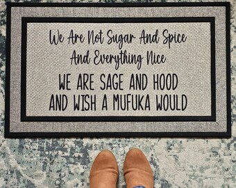 There Is No Reason For You to be Here Funny Welcome Doormat Heavy Duty No Peeling or Mess Rubber No Slip Back 18x30