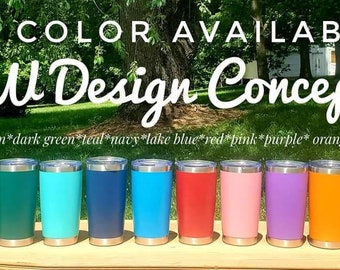 2 Side Engraving Custom Engraving Tumbler Cup Drinkware