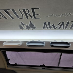 Camper Interior Shelf Tray