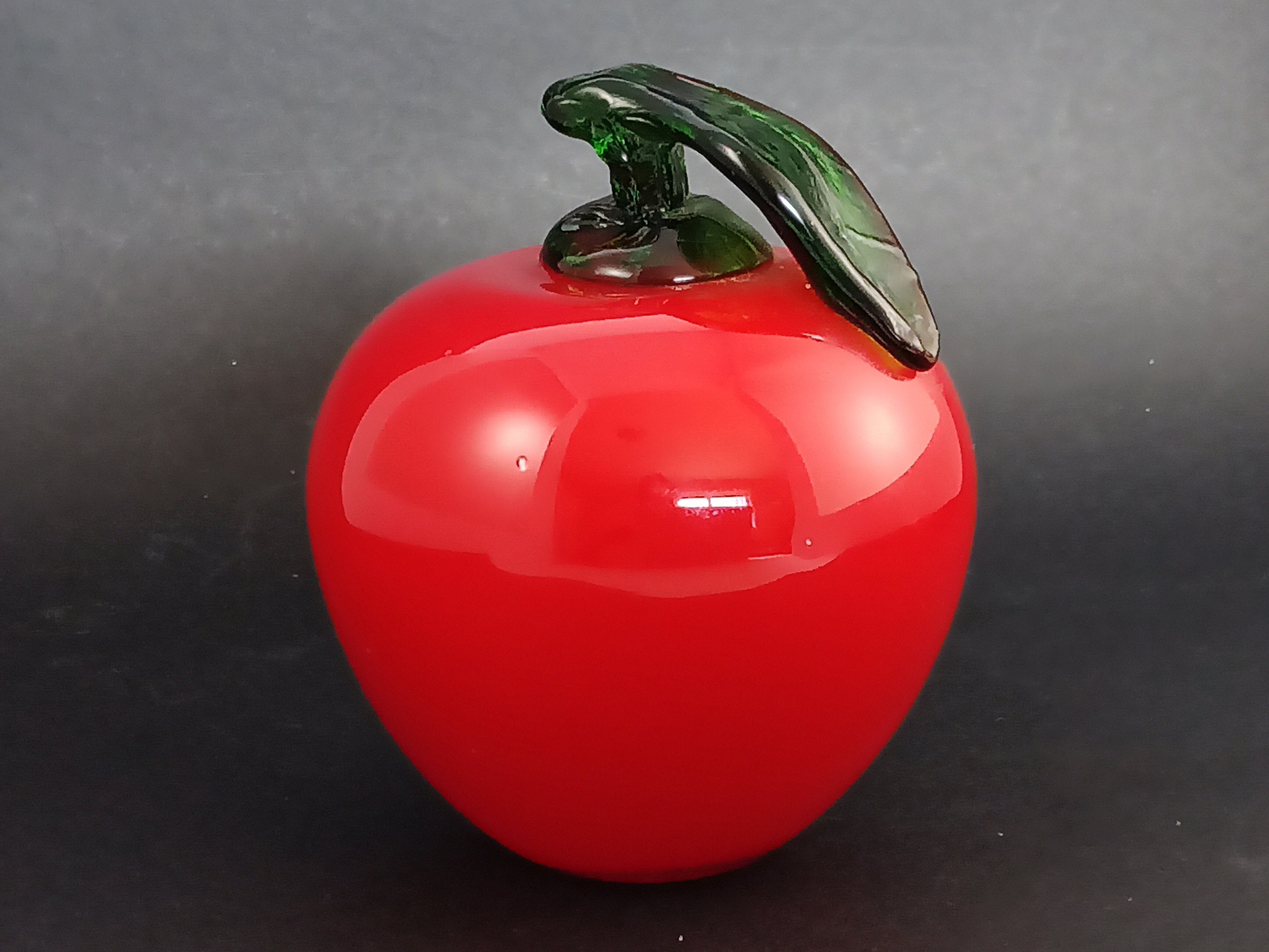 Vintage Glass Fruit Red Apples Green Apples Oranges Pears Etsy