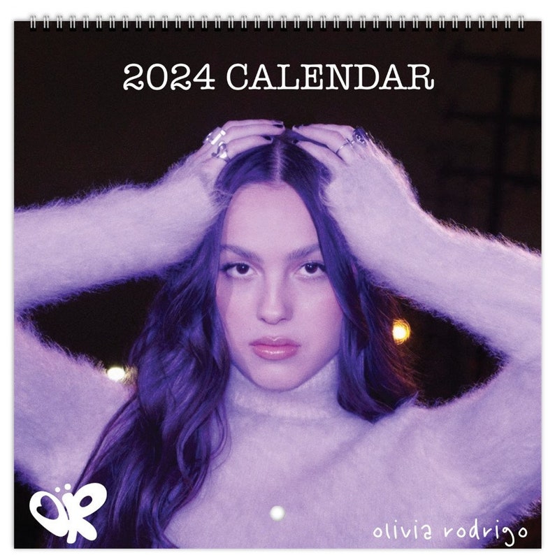 Olivia Calendar 2024 Liv SOUR GUTS Wall Calendar Gift for Her Etsy