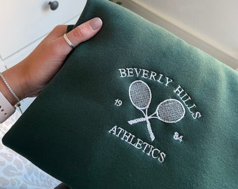 Beverly Hills Athletics Unisex Embroidered Sweatshirt - Vintage Style