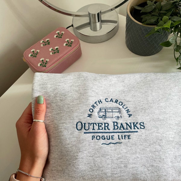 Pogue Life Outer Banks Embroidered Sweatshirt