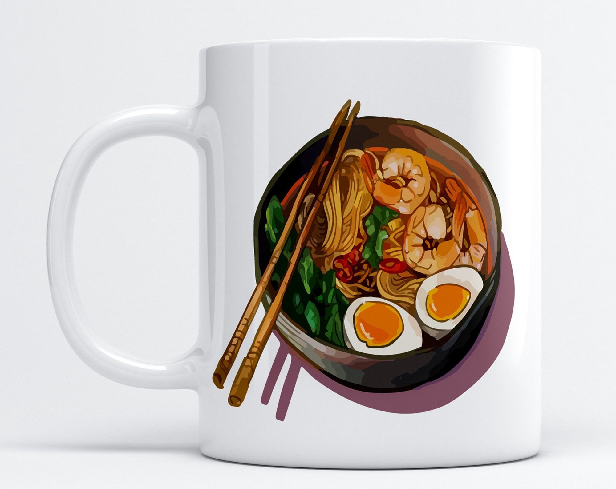 Discover Ramen Mug, Coffee Mug, Cute Mug
