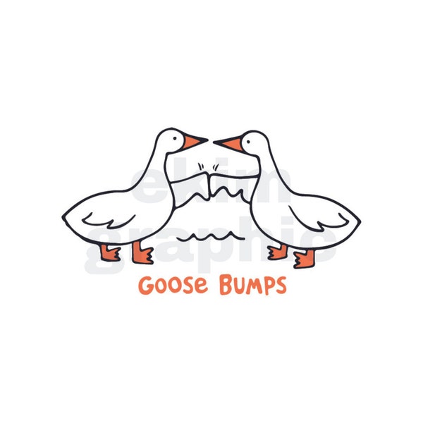Goosebumps SVG PNG JPG | Digital Download | Sticker | T-shirt Design