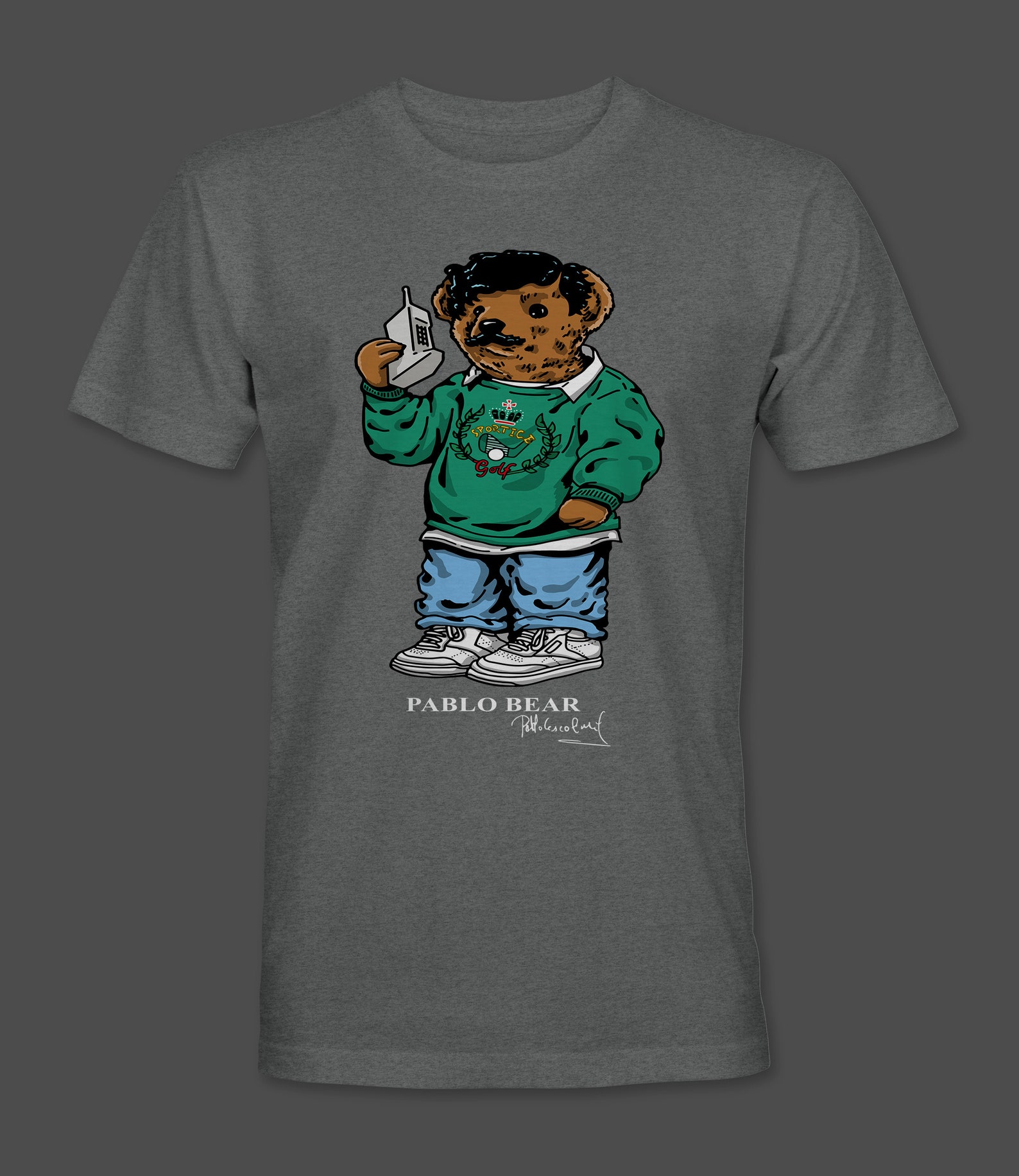 pablo escobar bear shirt