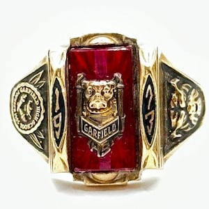 Vintage High School Ring 1973 - Etsy