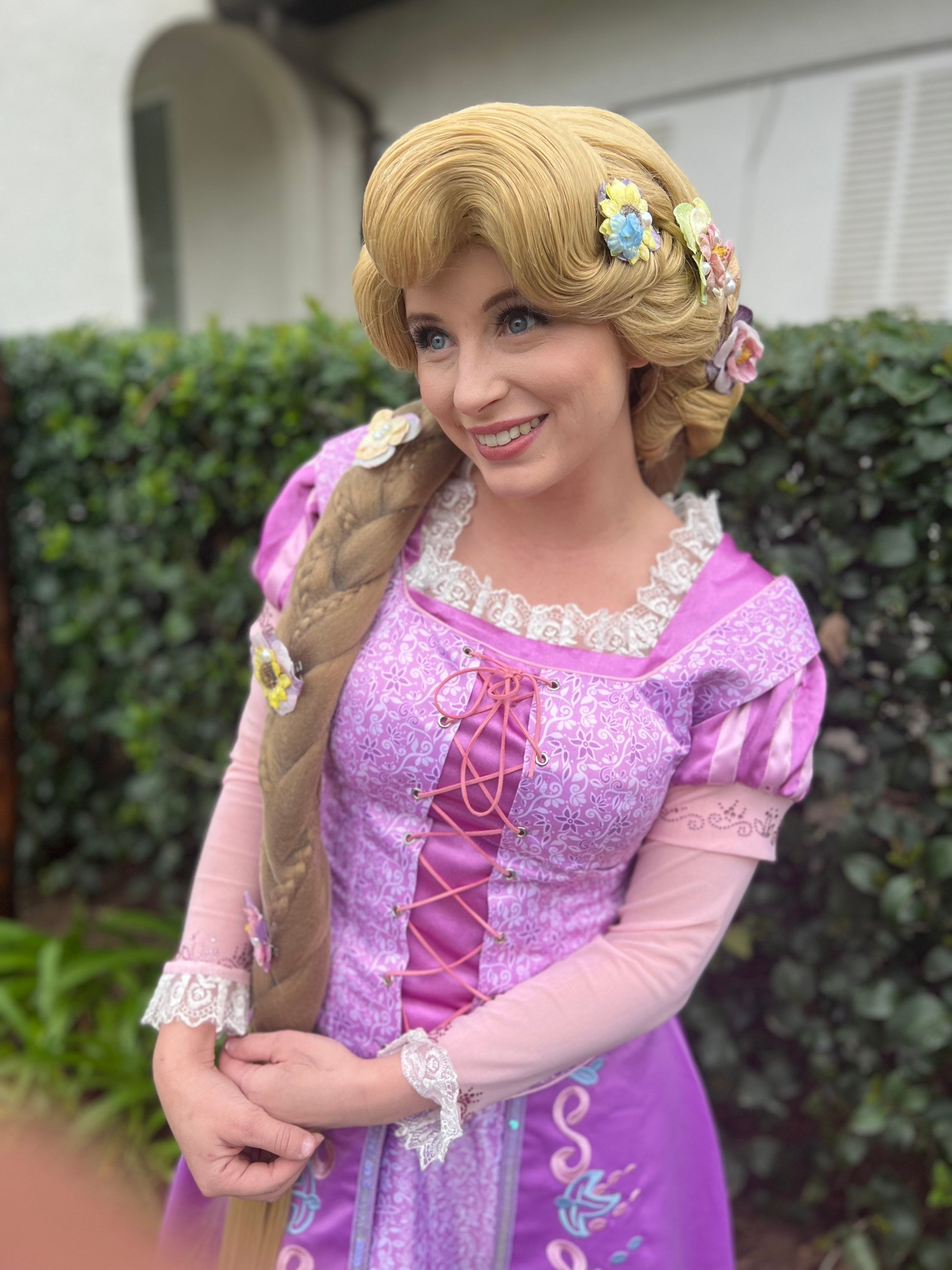Rapunzel Inspired Hard Front Wig Tangled Cosplay Adult - Etsy