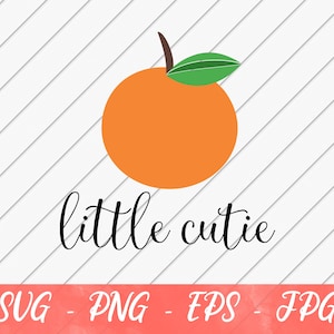 Little Cutie Svg, New Baby Svg, Baby svg, Baby Clothes, Baby Shower, SVG File for Cricut or Silhouette, Digital Download