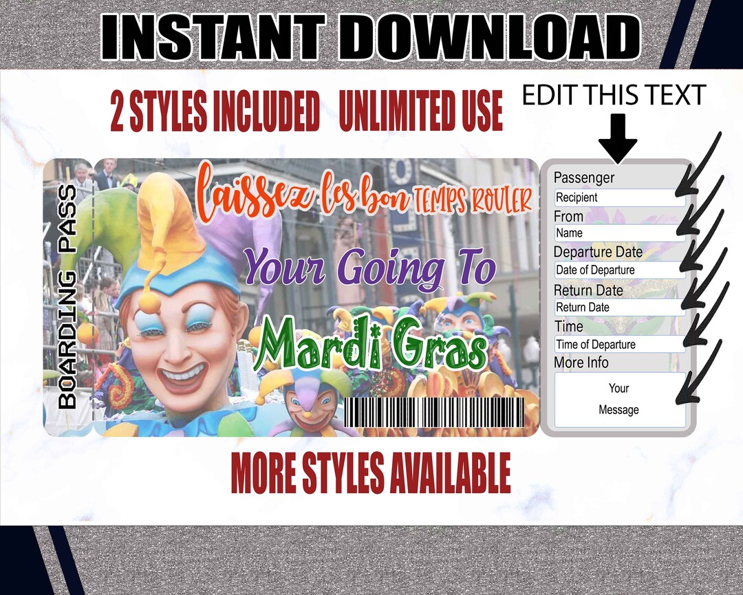 carnival mardi gras boarding process