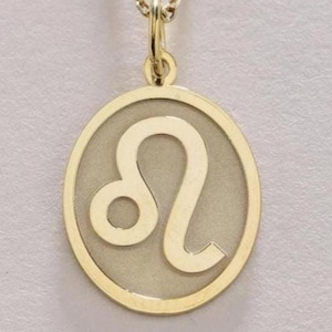 Leo Silver Pendant , Silver Leo Necklace ,Leo Charm Silver ,Leo Silver Jewelry , Silver Gift , Silver Pendant Gift ,Birthday gift