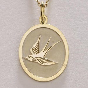 Swallow Silver Pendant ,Silver Swallow Necklace ,Swallow Charm Silver,Swallow Silver Jewelry ,Silver Gift Silver Pendant Gift ,Birthday gift