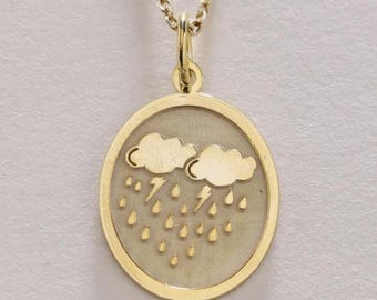 Cloud Silver Pendant , Silver Cloud Necklace , Cloud Charm Silver ,Cloud Silver Jewelry , Silver Gift , Silver Pendant Gift ,Birthday gift