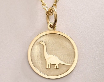 Dinosaur Silver Pendant , Silver Dinosaur Necklace , Charm Silver , Sauropodlar Silver Jewelry , Silver Pendant Gift , Birthday Gift