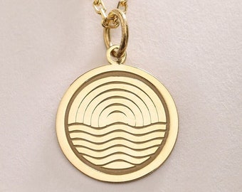 Sun Silber Anhänger, Silber Sun Halskette, Sun Charm Silber, Engel Silber Schmuck, Silber Geschenk, Silber Anhänger Geschenk, Geburtstagsgeschenk