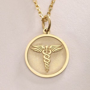 Medic zilveren hanger , zilveren medische waarschuwingsketting , doktershanger , contact voor noodgevallen , allergie-informatie hanger cadeau , verjaardagscadeau