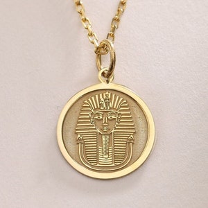 Pharaoh Pendant , Silver Fairy Necklace , Pharaoh Charm Silver , Tutankhamun , Ancient Egyptian Pharaoh , Silver Pendant Gift ,Birthday Gift