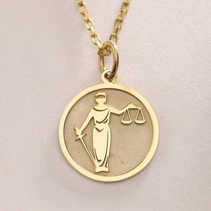 Scales Of Justice Silver Pendant , Silver Justice Necklace ,Libra Scales Disc Charm Silver , Silver Gift ,Silver Pendant Gift ,Birthday Gift