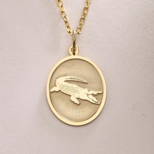 Crocodile Silver Pendant ,Silver Crocodile Necklace , Crocodile Charm Silver,  Crocodile Silver Jewelry  ,Silver Pendant Gift ,Birthday gift