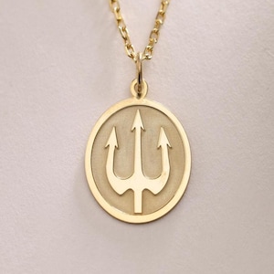Trident Silver Pendant ,Silver Trident Necklace , Trident Charm Silver , Trident Silver Jewelry  ,Silver Pendant Gift ,Birthday gift