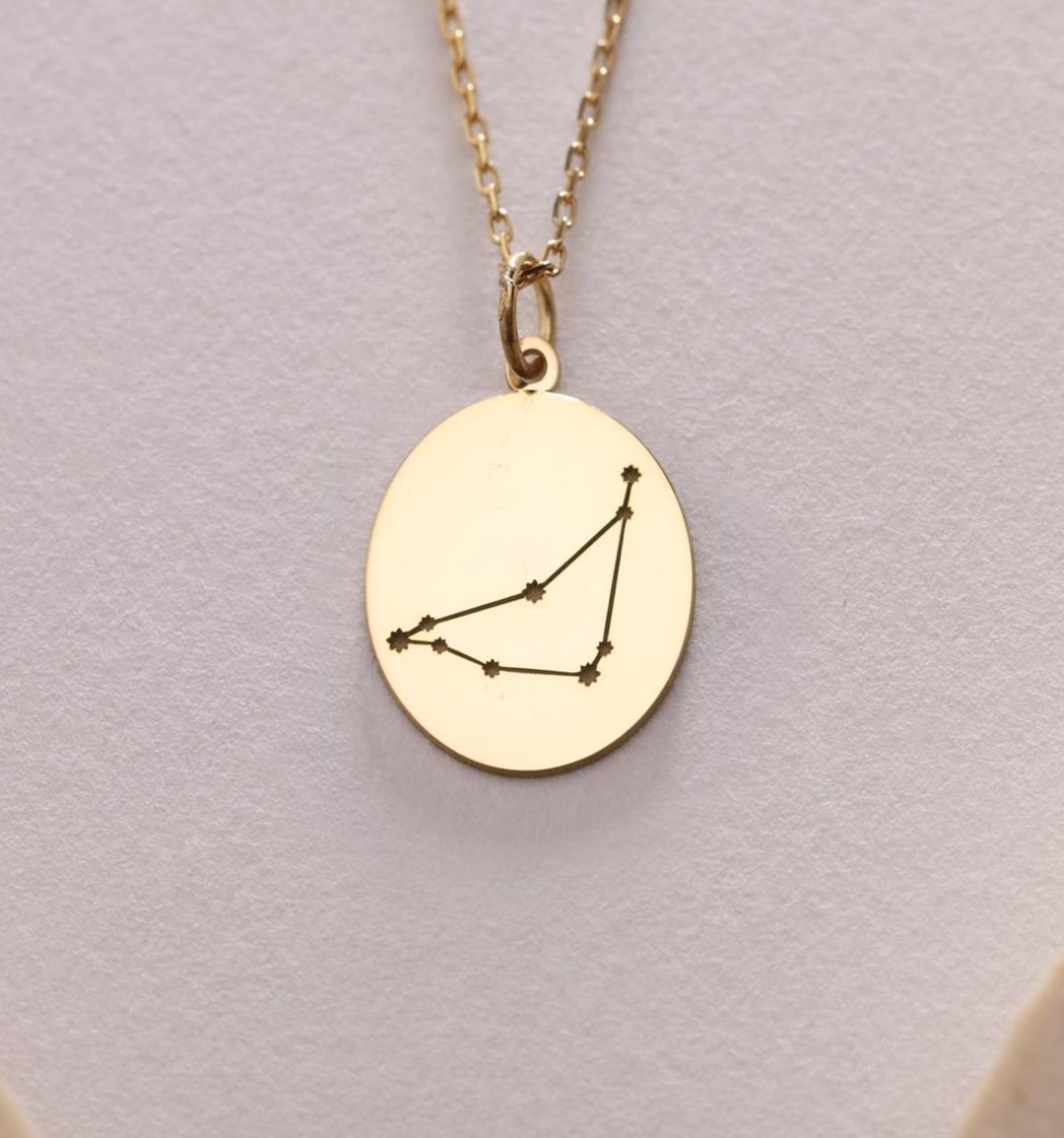 Libra Zodiac Constellation Pendant Necklace 925 Sterling Silver ...