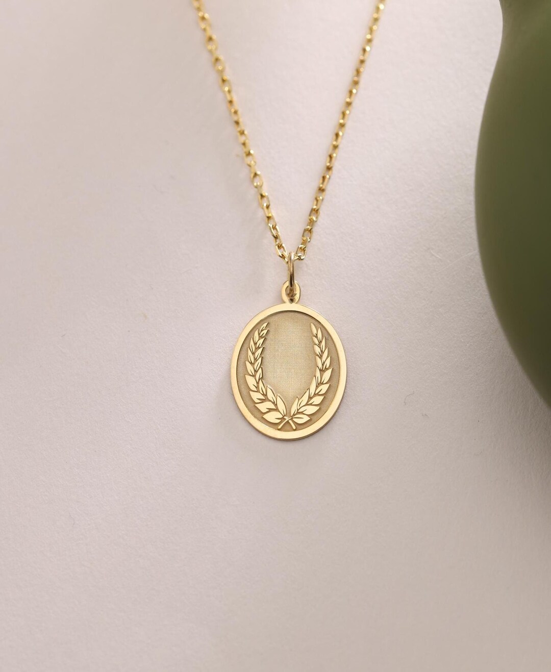 Vica Button Singlet Laurel Wreath