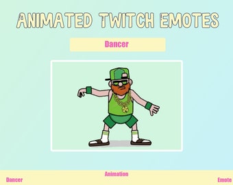 Animated Dancing Guy Emote for Twitch/Discord (GIF)