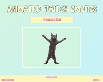 Dancing Cat Twitch Emote – Animated Funny Meme (GIF)